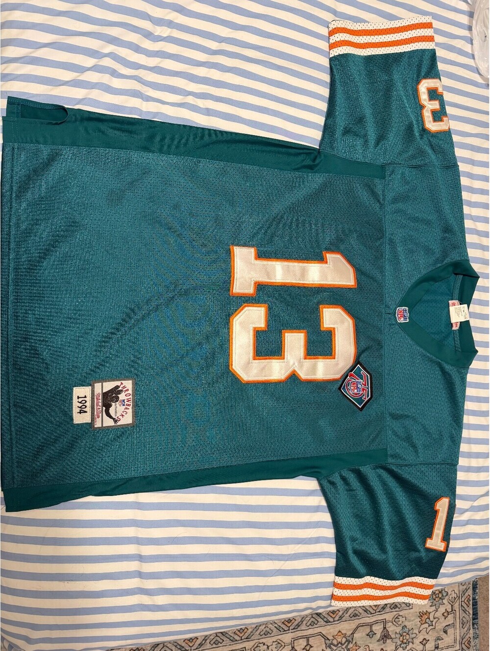 Dan Marino Miami Throwback Mitchell & Ness Jersey